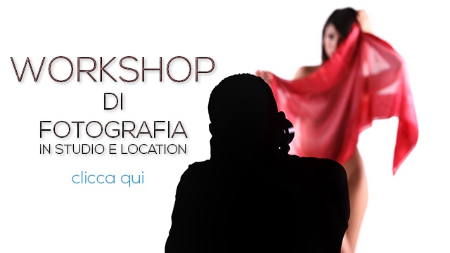 Workshop di fotografia in studio e location